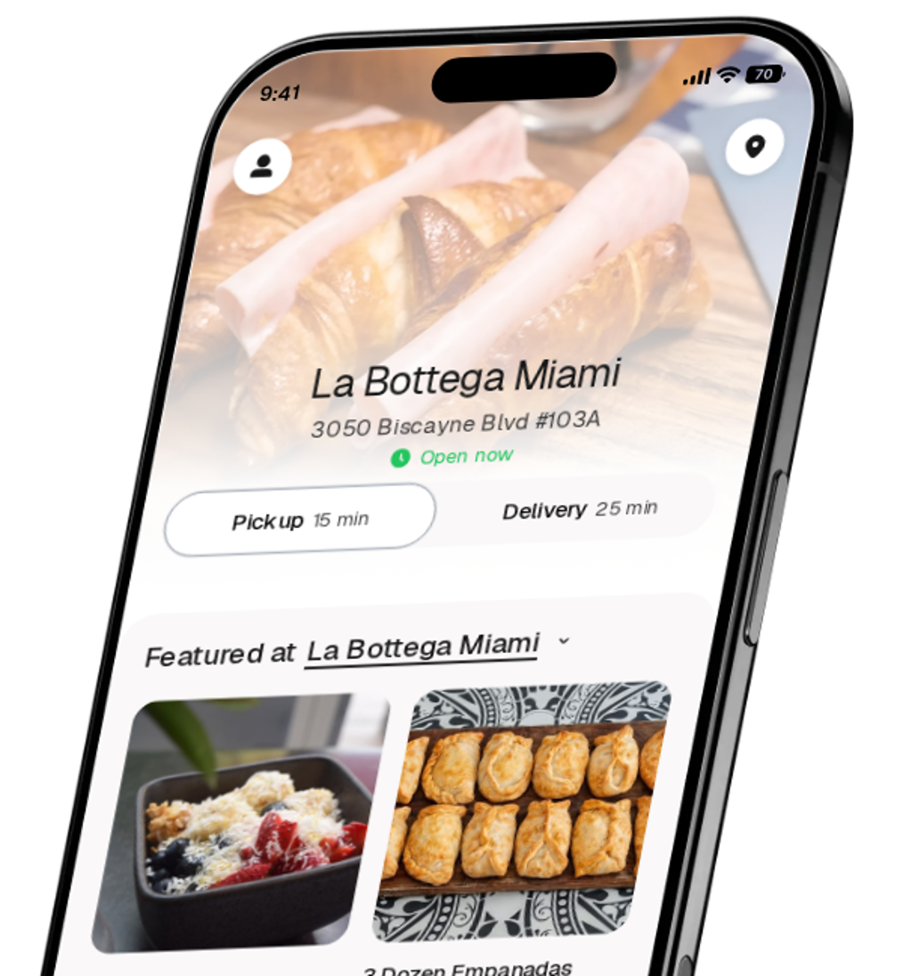 La Bottega Miami app preview