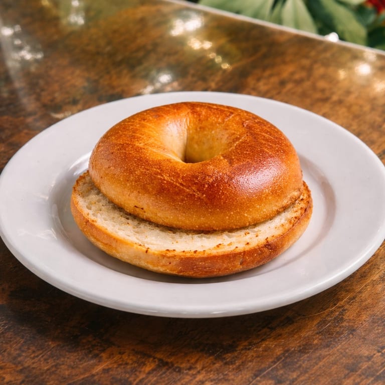 Delicious Plain Bagel