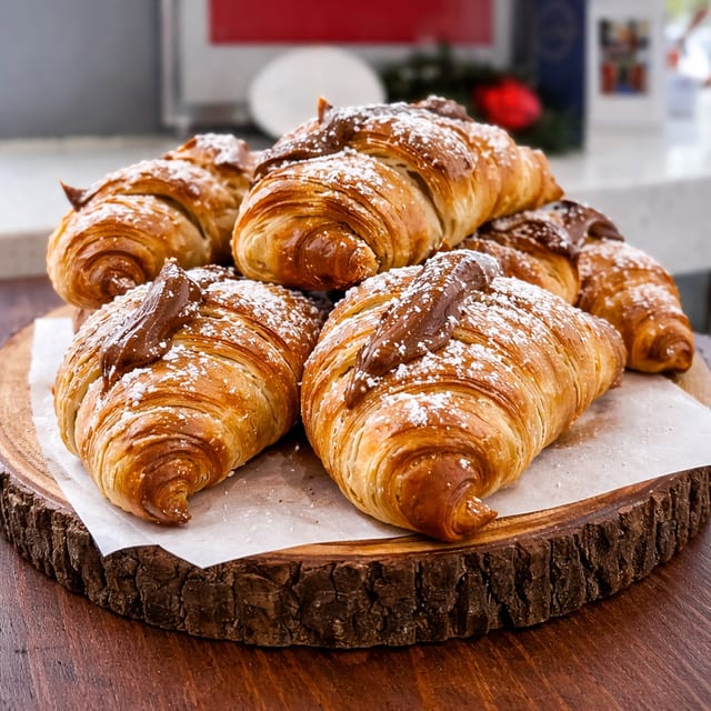Medialuna con Dulce De Leche.