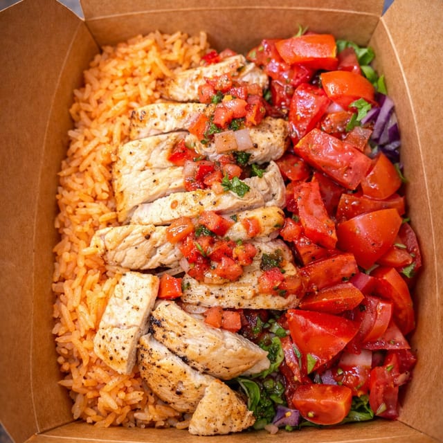 Grilled Chicken Bowl.