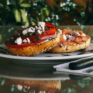 Bagel Lox Sandwich