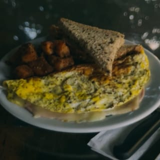 Ham and Cheese Omelette